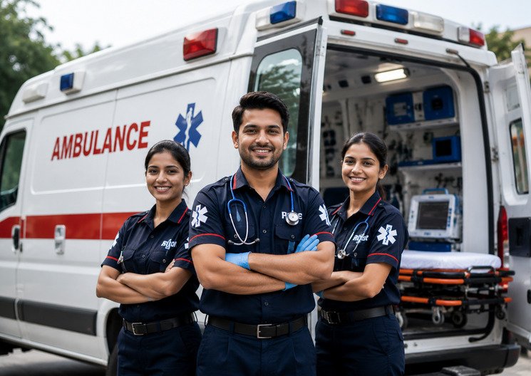 Shivkrupa Ambulance crew